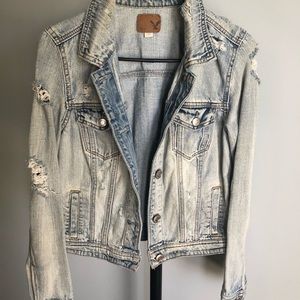 Acid Wash Denim Jacket